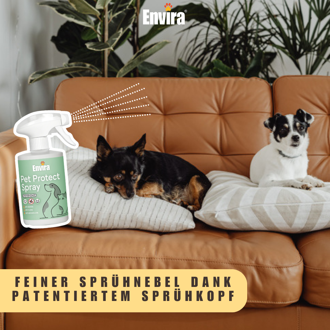 ENVIRA Pet-Protect-Spray (Hautspray gegen Mücken, Zecken, Flöhe)